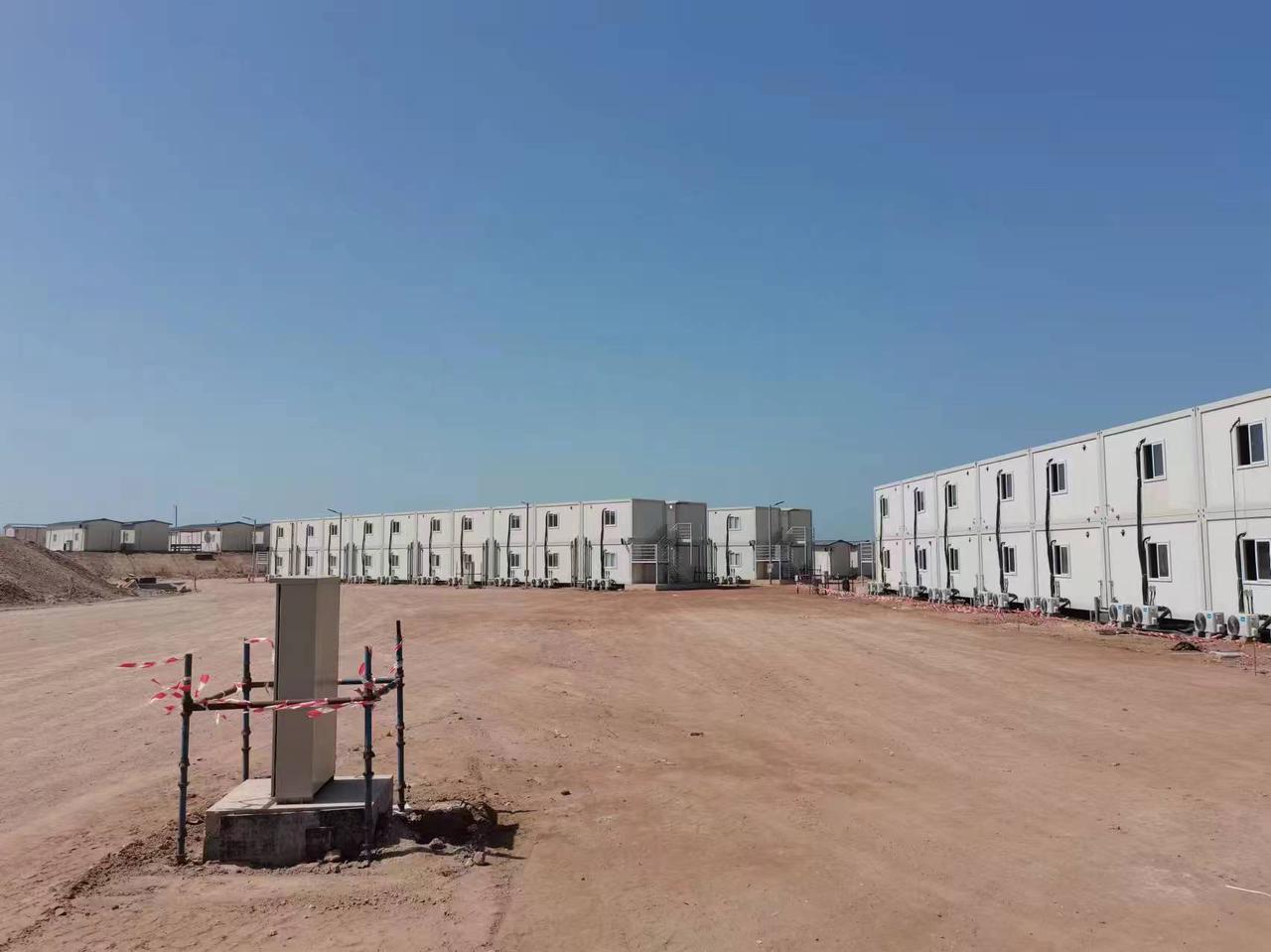 CDPH Container Houses in Dalma Oil and Gas Pipeline Development Project in Abu Dhabi, UAE