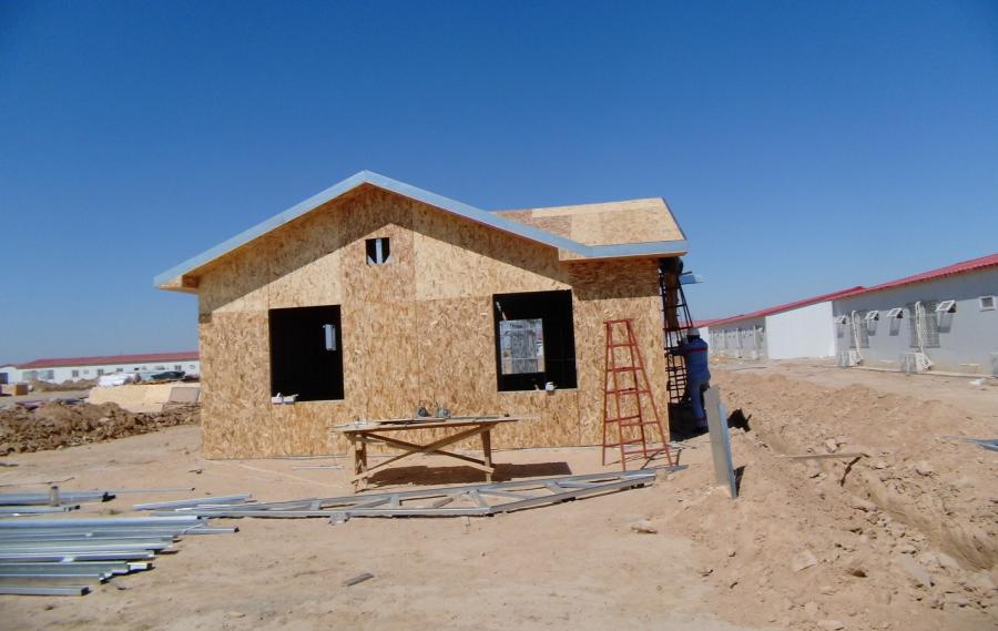 Iraq Saladin Power Station Camp with CDPH Prefab Houses