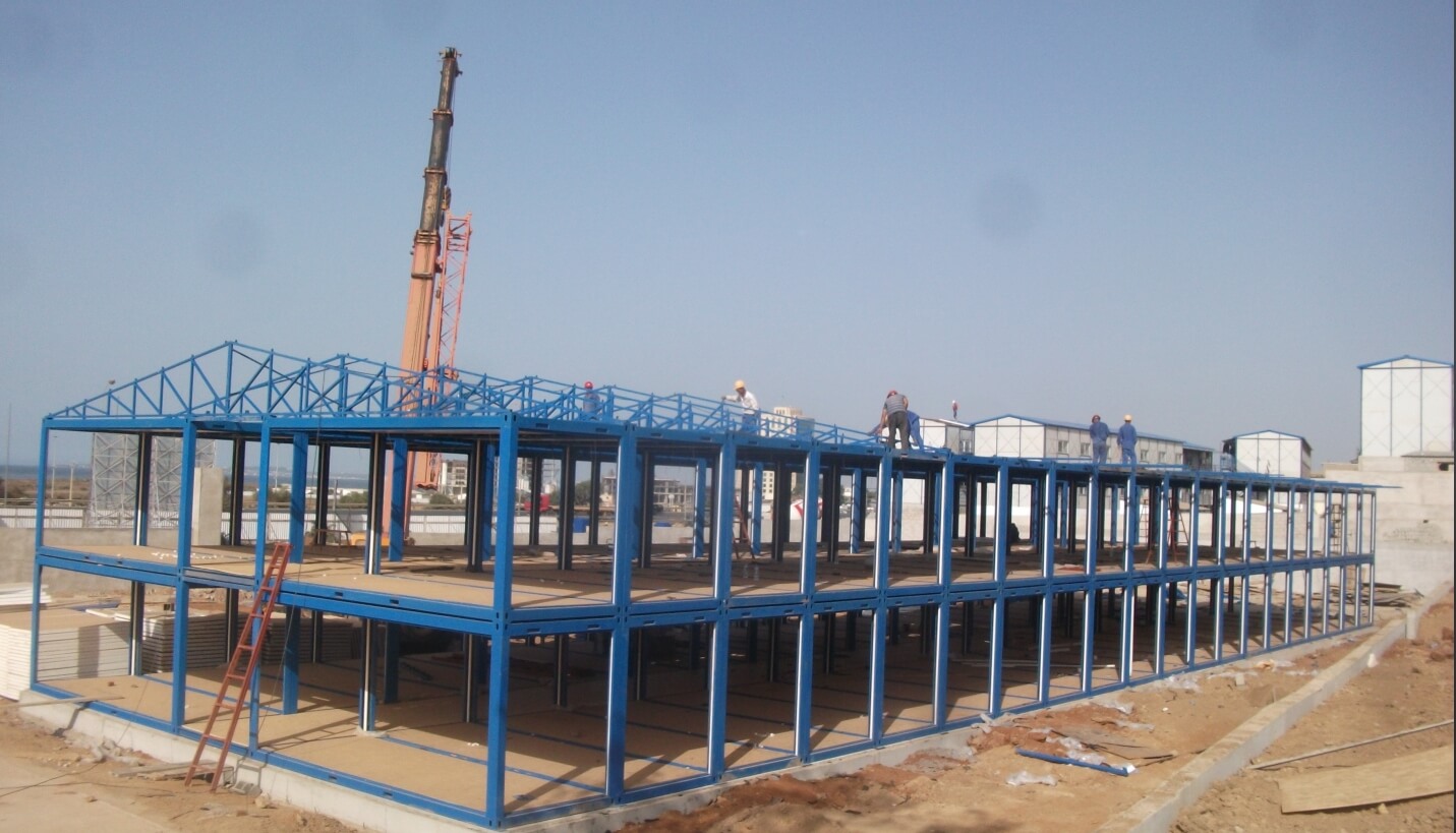 Chengdong Container Houses for Gamma Grand Mosque Camp Project in Algeria