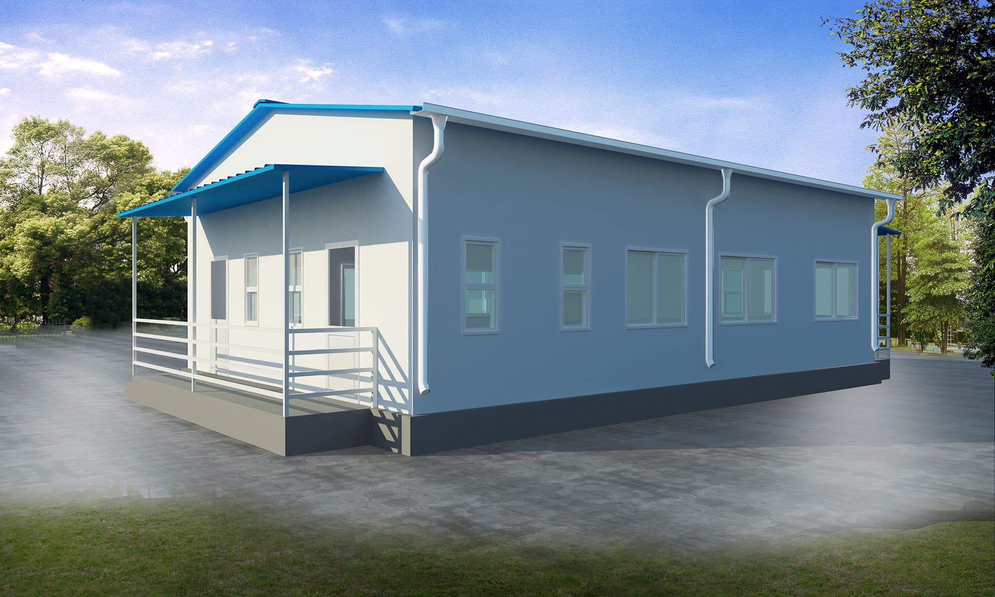 Nepal Healthcare Hospital Project: Temporary Office Solution Case