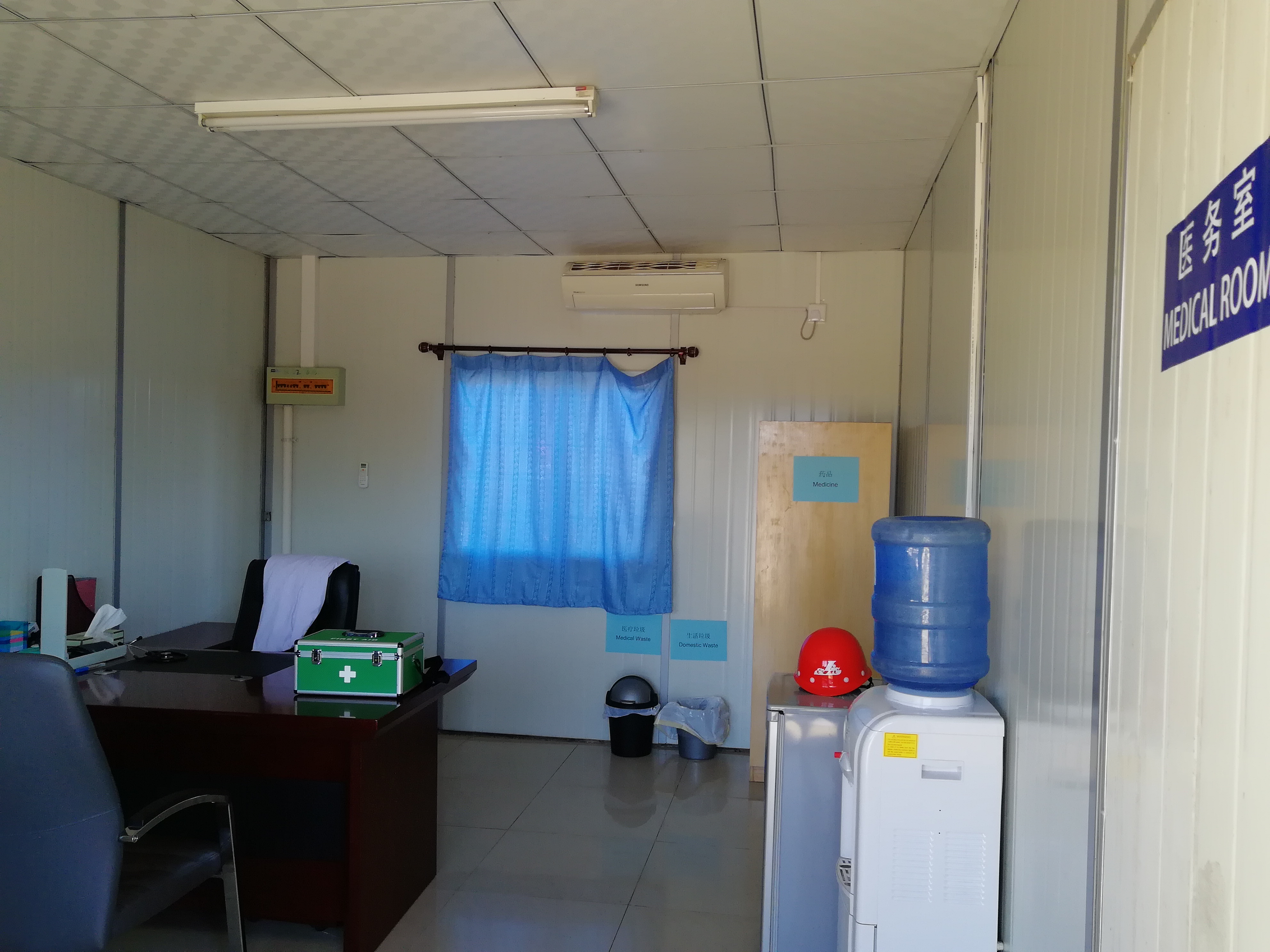 Chengdong Modular House Zambia Kenneth Kaunda International Airport Camp Project