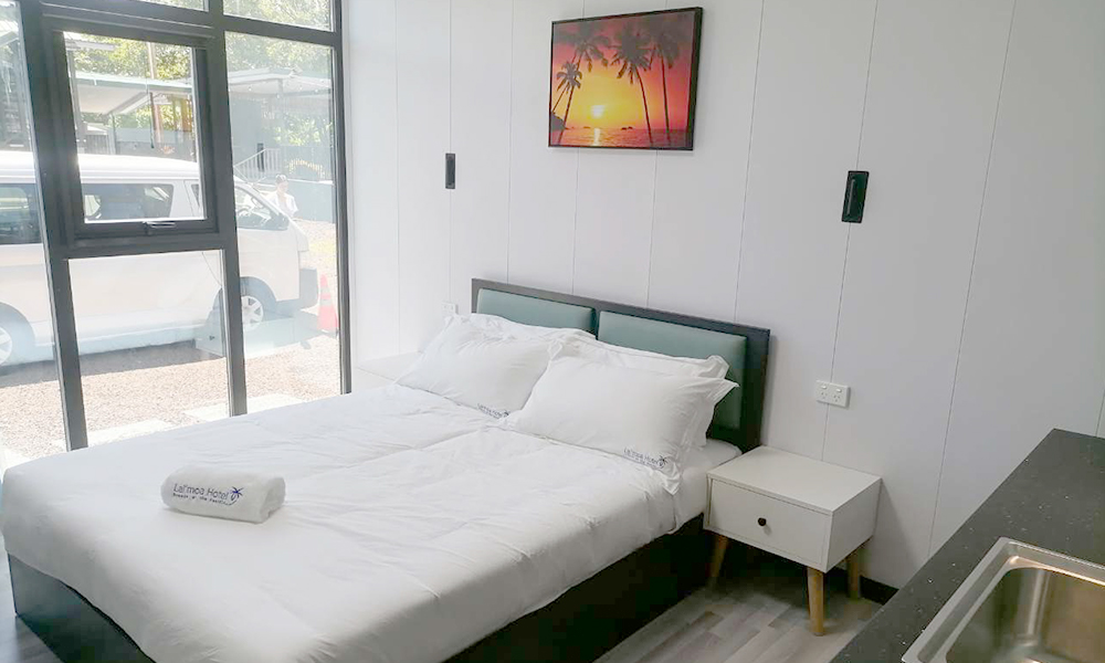 Samoa modular container housing project