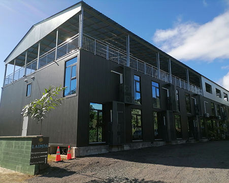 Samoa modular container housing project