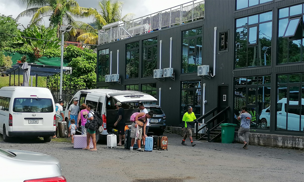 Samoa modular container housing project