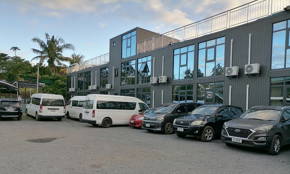 Samoa modular container housing project