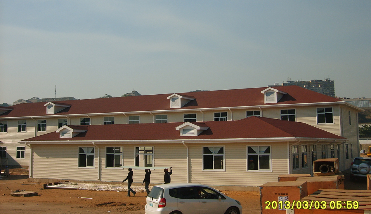 Light Steel Structures for Mozambique-Katembe Bridge Camp Project