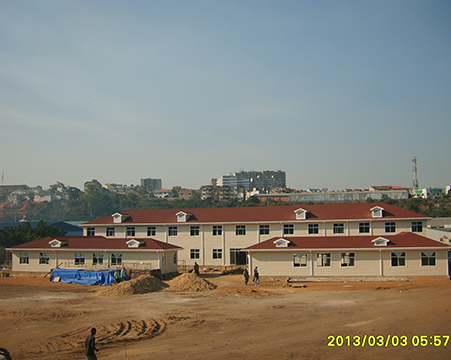 Light Steel Structures for Mozambique-Katembe Bridge Camp Project