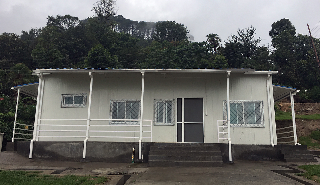 Nepal Healthcare Hospital Project: Temporary Office Solution Case