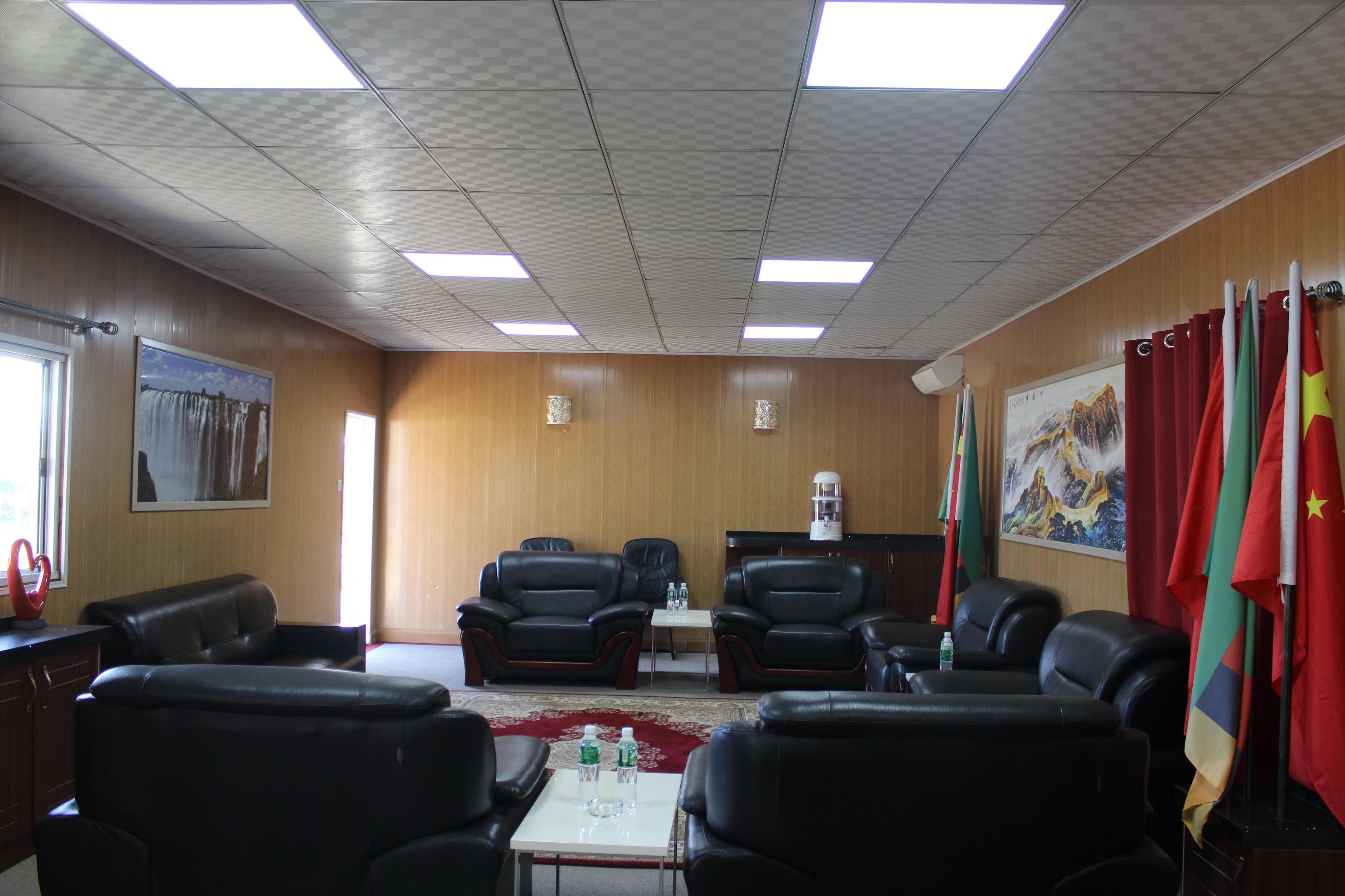 Chengdong Modular House Zambia Kenneth Kaunda International Airport Camp Project