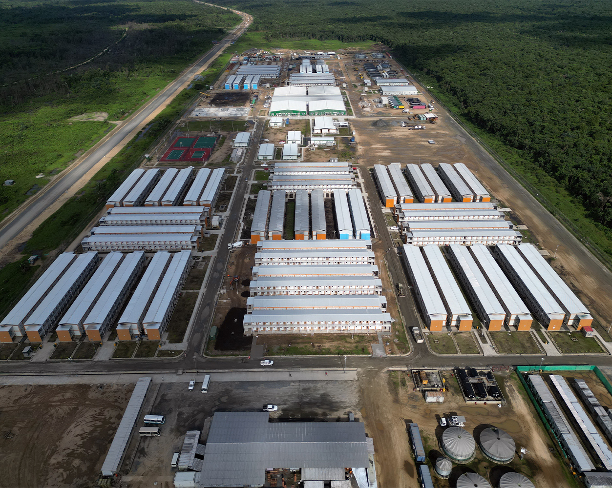 Nigeria Symbian Gas Project Camp