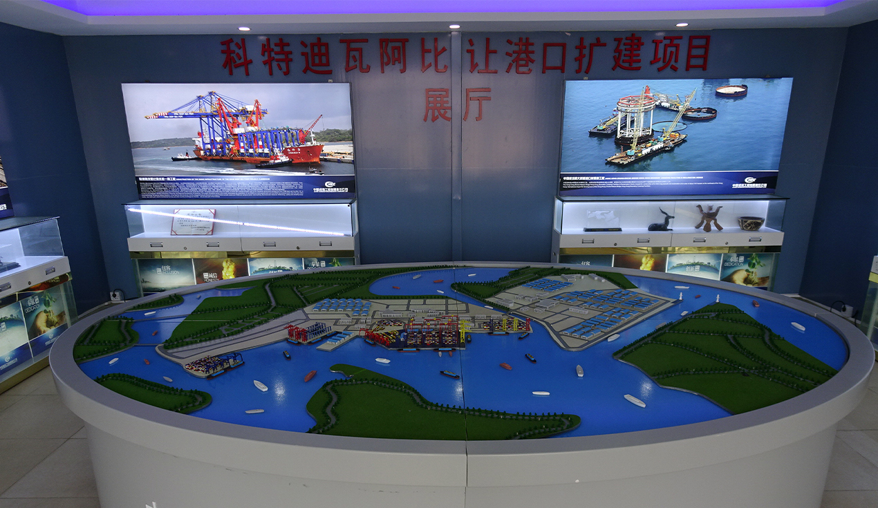 China Harbor Camp Expansion Project at Abidjan Port, Côte d'Ivoire