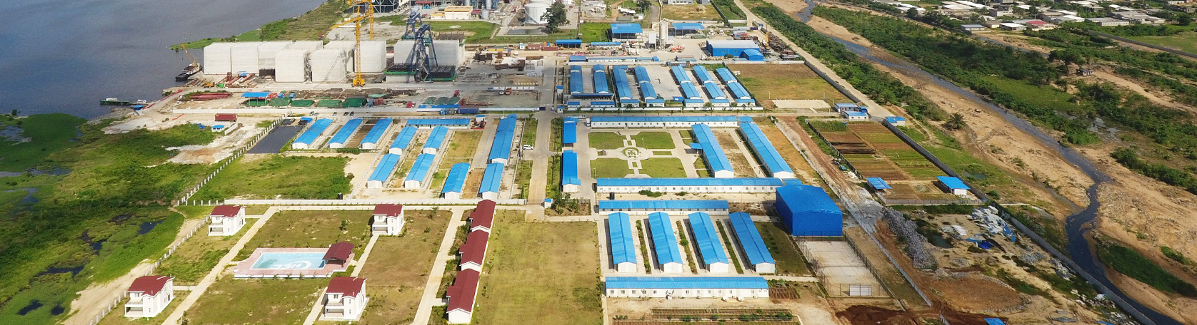 China Harbor Camp Expansion Project at Abidjan Port, Côte d'Ivoire