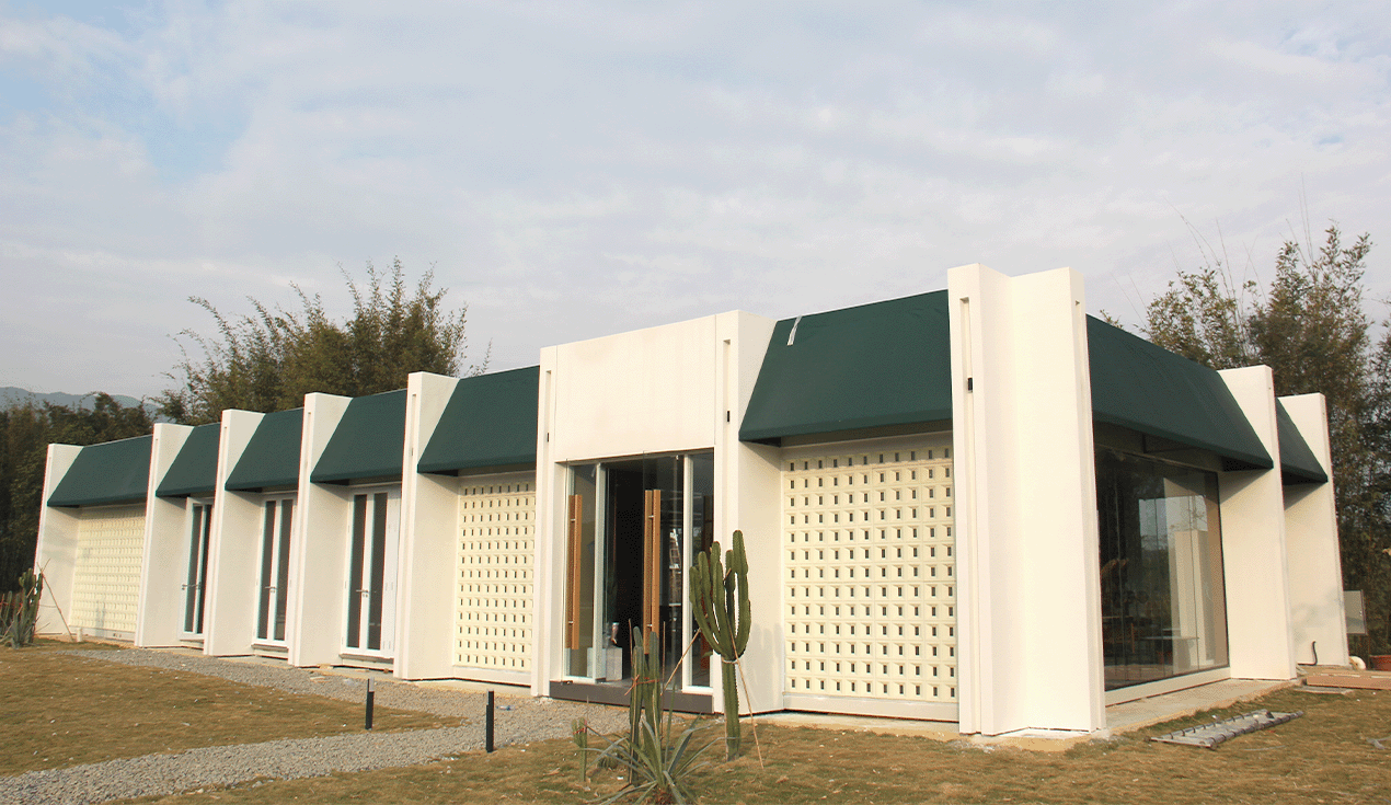 Modular Construction Examples: Guandong Shenshan Luyue Island Cultural Tourism Camp Project